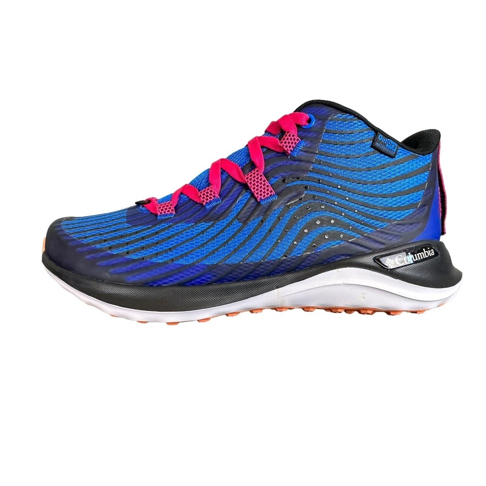 Columbia Women's Escape Summit Mid Trail Running Shoes Blue/Pink Size 7 Sample
